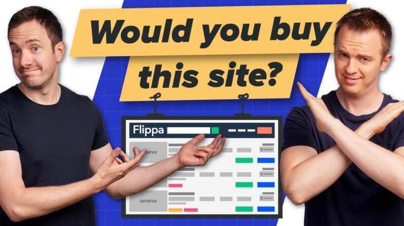 Pitching Flippa Websites: Would YOU buy this site?