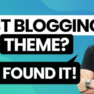 I Think I Found The Best Blogging Theme For Wordpress..