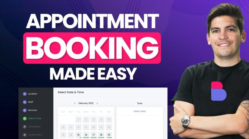 How to Make a CLEAN Appointment Booking System with WordPress (Easy And Fast)