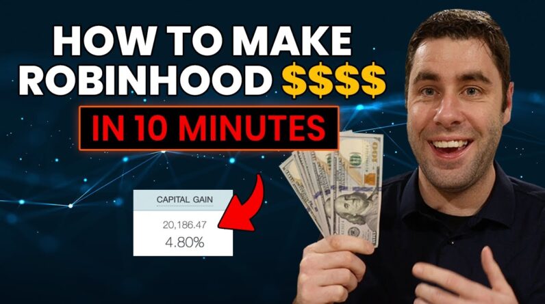 How To Make Money With Robinhood As A Beginner In 2022 (Easy 10 Minute Guide)