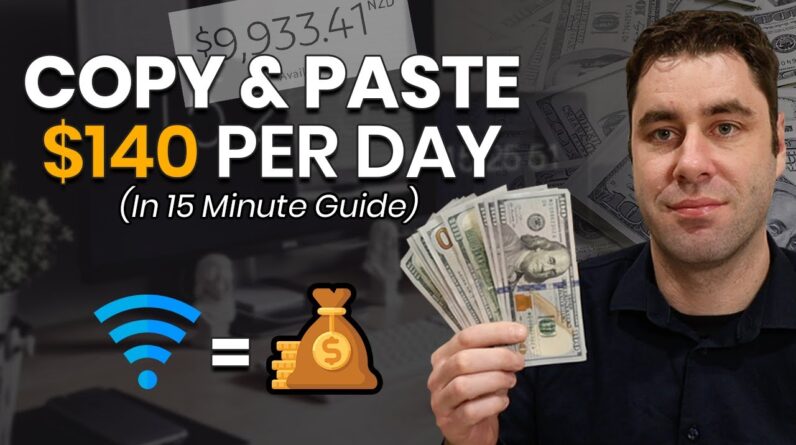 Earn $140 A DAY Online Copy & Pasting With NO Website! (Make Money Online)