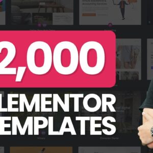 I Created 2,000+ Elementor Templates That Are SHOCKING! (Must Have)