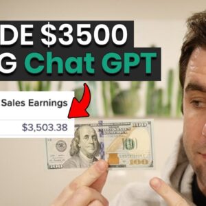 I Used ChatGPT To Make $3500 Online In 2 Days & Show You How! (Must See)