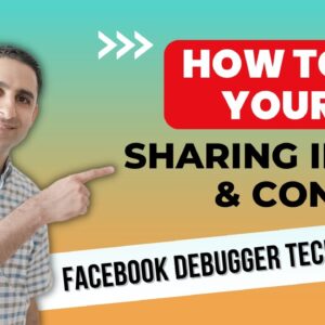 How to fix your SEO sharing image and content (Facebook Debugger tech tutorial)