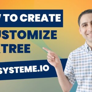 How to create a customize a Linktree using Systeme.io