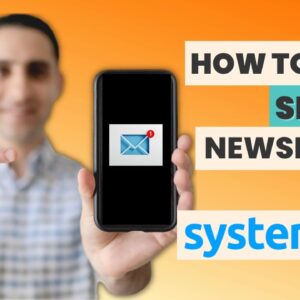 How to Send a Newsletter in Systeme.io 😎