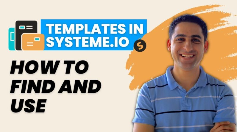 Templates in Systeme.io (tech tutorial)