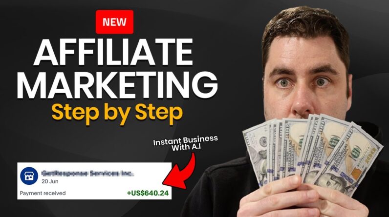 How To Start Affiliate Marketing With A.I Step By Step (FREE Course)