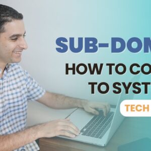 Sub domain, How to connect to Systeme.io (Tech tutorial)