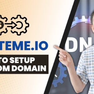 Systeme.io How to Setup Custom Domain