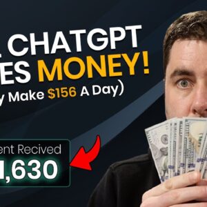 Easy Way To Make Money With ChatGPT For Beginners In 2024! ($156/Day)