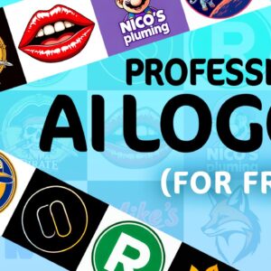 How To Make Professional Logos with AI (For Free)