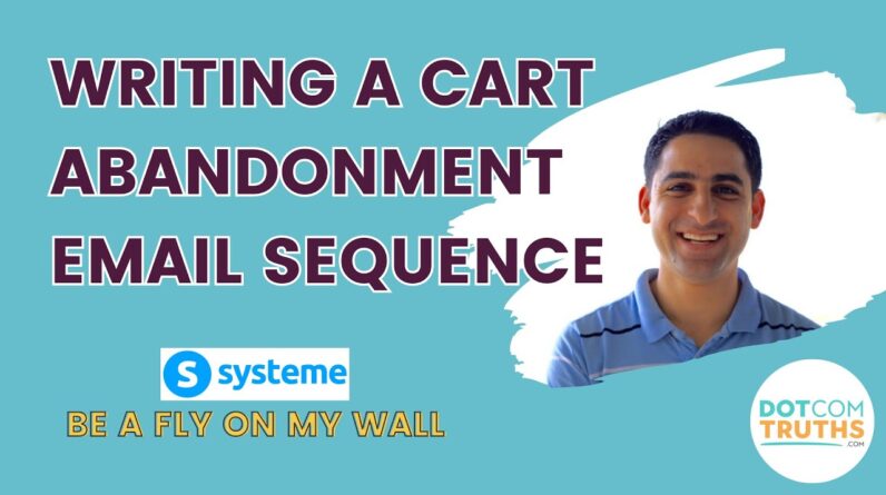 Writing a Cart Abandonment Email Sequence