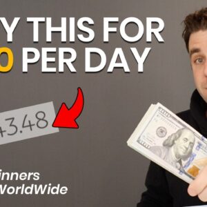 Easy Way To Make Money Online For Beginners In 2024! ($100/Day)