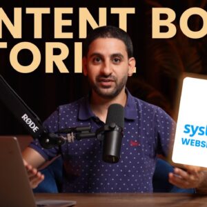 How to create 3 boxes in Systeme.io?  (Content Box element tutorial)