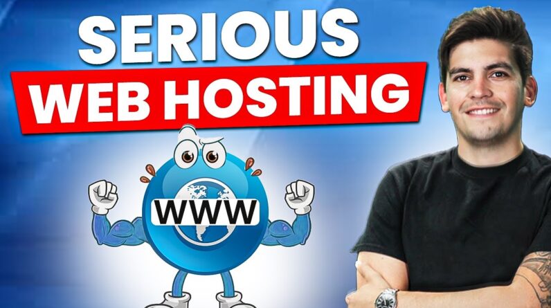 💪SERIOUS Web Hosting For Wordpress But Not Cheap🤑 (Plus My Web Host)