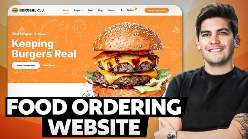 How to Make An Automated Food Ordering Website With Wordpress 2024