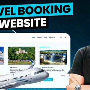 Create An Automated Affiliate Travel Booking Website in 1 Hour For Easy Passive Income