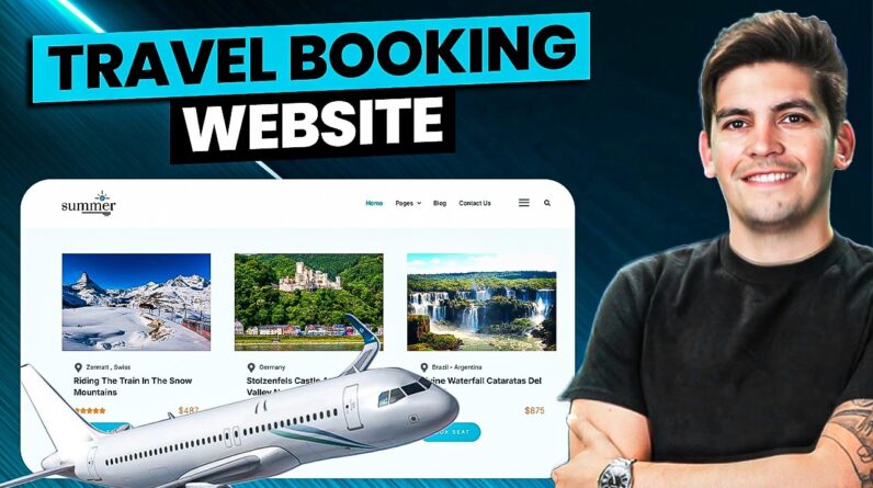 Create An Automated Affiliate Travel Booking Website in 1 Hour For Easy Passive Income